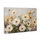 Stupell Industries White Ranunculus Blooms Canvas Wall Art Design by Petals Prints Design